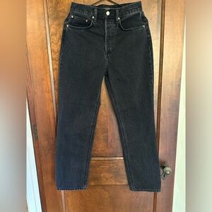 Women’s size 26 Denim Forum Joni Jean in Black